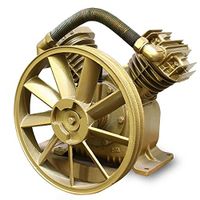 Stark 5-5.5HP Dual Piston V Style Twin Cylinder Air Compressor Head Pump Replacement Air Compressor Pump 145 PSI