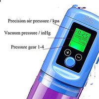 WHYNB Electric Men's High-Vacuum Pump Pennǐs Pump Pennǐs Air Pressure Setting Device USB Rechargeable, Increase The Size and Strength Warm Cup - Training Sleeve