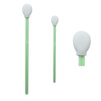 Round Head 7.09'' Long Handle Foam Tip Cleaning Swabs Sponge Stick for Inkjet Printer, Printhead, Camera, Cleanroom, Optical Lens, Gun, Automotive Detailing, Optical Equipment CK-FSL-708 (50)