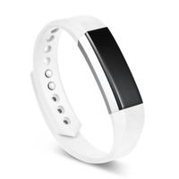 Sunfei For Fitbit ACE, Kids Soft PU Sports Replacement Band for Fitbit Ace Ultrathin Wristbands for Children (❤️ Long-170-206mm❤️, White)