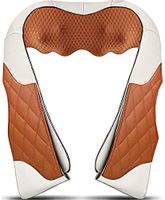 Neck Massager with Heat, Deep Kneading Back Massager, 3D Massage for Back Neck Shoulder Waist and Foot, Shiatsu Electric Neck Shoulder Back Massager Use at Home Office and Car, Christmas Gifts