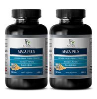 Sex Drive Supplements for Men - MACA Plus - Maca and tribulus - 2 Bottle 120 Tablets