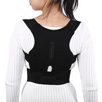 Posture Corrector Back Brace，Acogedor Best Best Fully Adjustable Support Brace Waist-Back & Shoulder & Neck Pain Relief, Unisex Spinal Cord Posture Support (M)