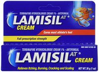 Lamisil Athelete's Foot Antifungal Cream, Full Prescription Strength for Itching, Burning, Cracking, and Scaling, 1 ounce