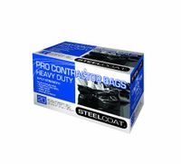 Petoskey Plastics 94105 Steelcoat Heavy Duty Pro Contractor Trash Bags, 42-Gallon, Black, 20-Pack