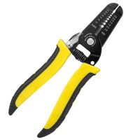 7-in-1 Wire Stripper, Professional Stripping/Cutter and Crimper Tool. XCHUACAI Electrician Tools Suitable for Copper and Aluminum Cable from 10-22 AWG