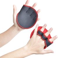 Hand Wraps, Professional With Thumb Loops - Finger Support Braces for Men & Women (Red)