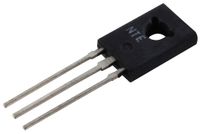 NTE Electronics NTE373 NPN Silicon Complementary Transistor, Audio Amplifier, Driver, TO-126 Case, 180V, 1.5 Amp