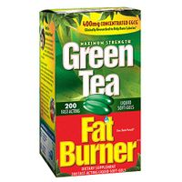 Green Tea Fat Burner, Natural ingredients, Powerful antioxidant blend, 200 Count