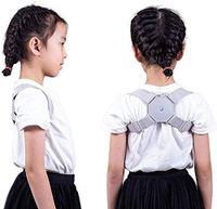 Zxwzzz Men's and Women's Back Posture Corrector Intelligent Vibration Reminds Adjustable Back Support, Helps Protect Children's Vision and Spine, Prevents Hump