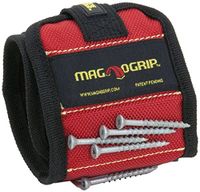 MagnoGrip 311-090 10 Pack Magnetic Wristband, Red