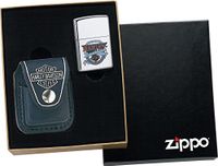 Zippo Harley Leather Pouch