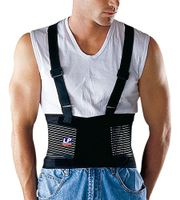 LP Industrial Back Support (Unisex; Black), X-Large