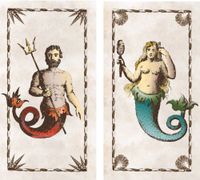 HomArt Large Decorative Mermaid-Neptune Matches