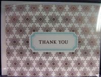 Hallmark Tyn6089 Starburtst Thanks You Note Cards