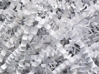 White Crinkle Paper Shred