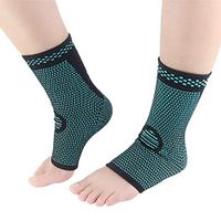 Ankle Brace Compression Support Sleeve (1 Pair), Elastic Thin Ankle Support, Ankle Wrap for Injury Recovery, Joint Pain, Etc Plantar Fasciitis Can Reduce Swelling Heel Bone Tingling (Medium)
