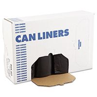 38" Super Extra-Heavy Grade Can Liner in Black