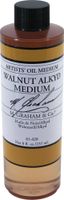 M. Graham 8-Ounce Walnut/Alkyd Medium