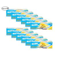 Slide Plus Sandwich Zipper Bag (50 Bags) (Pack of 12)