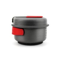 Alocs Camping Cookware Pot Set, Cooking Equipment Camp Cookware Backpacking Gear for Family Hiking Picnic Outdoor Efficient Lightweight