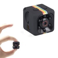 Xelparuc Spy Camera, Mini Camera HD DVR 1080P hidden camera Infrared Night Vision, Small Nanny Camera Support Motion Detection for Home/Surveillance/Car/Drone/Office Black