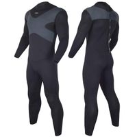 Hevto Wetsuits X Men 3mm Neoprene Full Scuba Diving Suits Surfing Swimming Long Sleeve for Water Sports (X-Men Gray, MT)