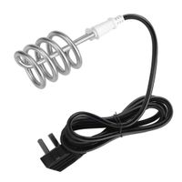 LINGLINGNIAN Portable Electric Immersion Heater Boiler Spiral Tube Water Heater 1500W