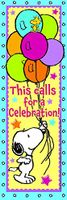 Eureka Classroom Bookmarks - Peanuts Celebrate