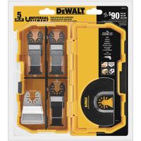 DEWALT Oscillating Tool Blades Kit, 5-Piece (DWA4216)
