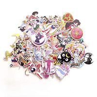 56pcs Sailor Moon 90s Art Print Home Decor Wall Notebook Phone Luggage Laptop Bicycle Scrapbooking Album Stickers