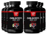 Policosanol Cholesterol Complex - Cholesterol Relief Formula - Anti oxidant Supplement - 6 Bottles 360 Capsules