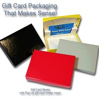 Gift Card Boxes, Gloss solids- 4 pack