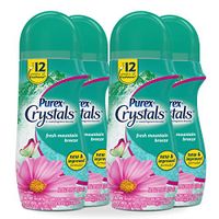 Purex Crystals in-Wash Fragrance and Scent Booster, Fresh Mountain Breeze, 15.5 Ounce, 4 Count