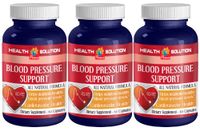 Energy Supplements for Women - Blood Pressure Support 690MG - All Natural Formula - Weight Management - 3 Bottles (180 Capsules)