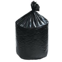 Big-City Can Liners, 36" X 58", Black, Pack of 100 (LBF3658X2B)