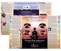Ohm Therapeutics Chakra Balancing with Sound Chart - Learn to Use Ohm Tuning Forks to Balance & Harmonize The Energetic Body, Biofield and Chakras