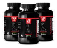 Natural libido Support for Women - Fertility Natural Formula - Saw Palmetto Extract Capsules - 3 Bottles 180 Capsules