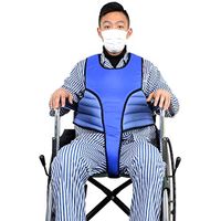 LXT PANDA Wheelchair Seat Belt, Medical Restraints Straps, Chest Cross Medical Restraints Harness Chair Adjustable Strap Patients Cares Elderly Safety.
