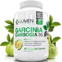Pure Garcinia Cambogia Fruit Extract 95% HCA - Weight Management Pills for Men & Women - Decrease Appetite & Boost Metabolism Naturally - 60 Count