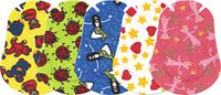 Ortopad Elite Girls Eye Patches - with Glitter Accents, Ages 0-2 yrs (50 Per Box)