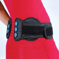 Cybertech Low Profile Sacro Illiac Belt - Standard 35-50"/Large - Black