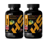 Stress Support Pill - Brain and Memory Booster - Ginkgo biloba - Natural Brain Health Booster Support Memory - 2 Bottles 120 Capsules