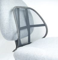 Therapeutic Mesh Lumbar Support - Black