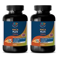 Increase Sexual Energy for Women - MACA Plus - Maca Root Extract for Butt Enhancer - 2 Bottles 120 Tablets
