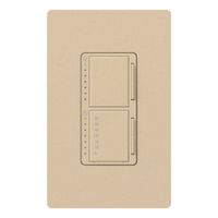 Lutron MA-L3T251-DS Maestro 300 Watt Single Pole Dimmer And Timer Switch, Desert Stone