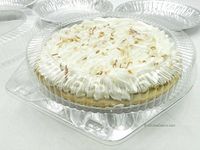 9" Clear Clamshell Pie Container Low Dome #CPC-109 (25)