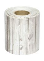 White Wood Straight Rolled Border Trim