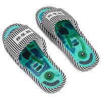 Qkiss Foot Massager Shoes, Massage Slippers, Men'S and Women'S Foot Massage, Magnet Acupressure Massage Shoes(Male)