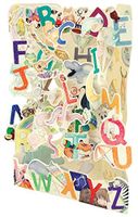 Santoro Swing Card 3D Pop Out, 6 x 8-Inches, A to Z